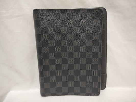 LOUIS VUITTON Damier R20974 Agenda Bureau Notebook Cover