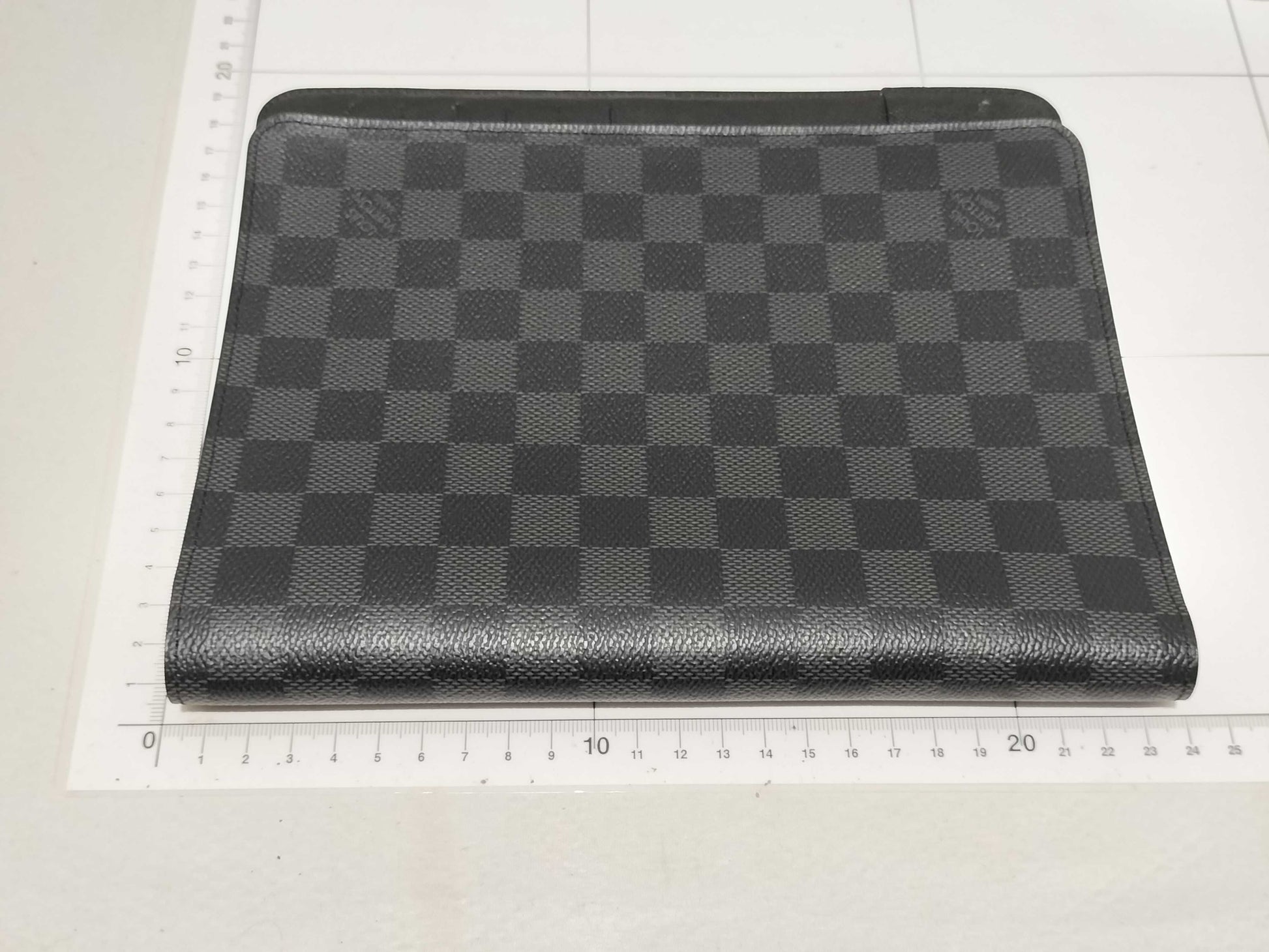 LOUIS VUITTON Damier R20974 Agenda Bureau Notebook Cover