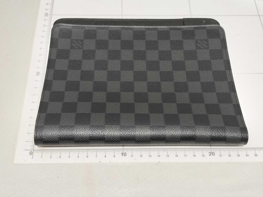 LOUIS VUITTON Damier R20974 Agenda Bureau Notebook Cover