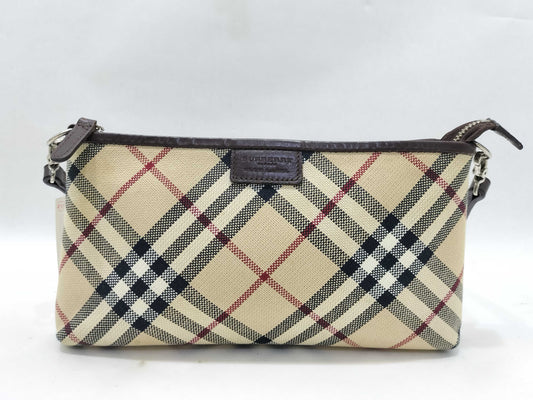 BURBERRY Blue Label Check Shoulder Pouch