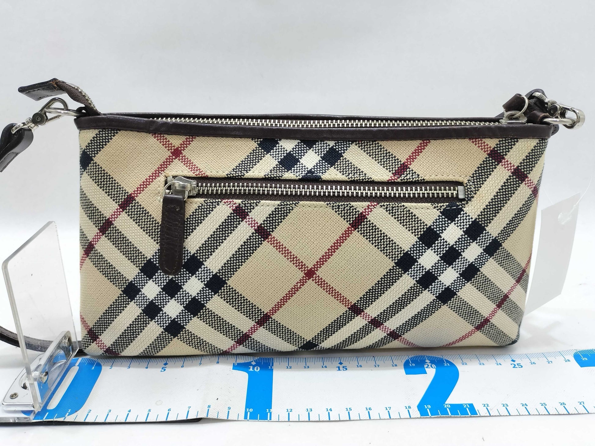 BURBERRY Blue Label Check Shoulder Pouch