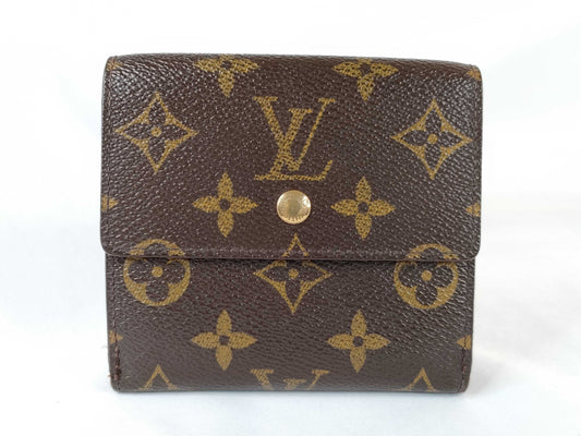 LOUIS VUITTON Monogram Double Hook Wallet