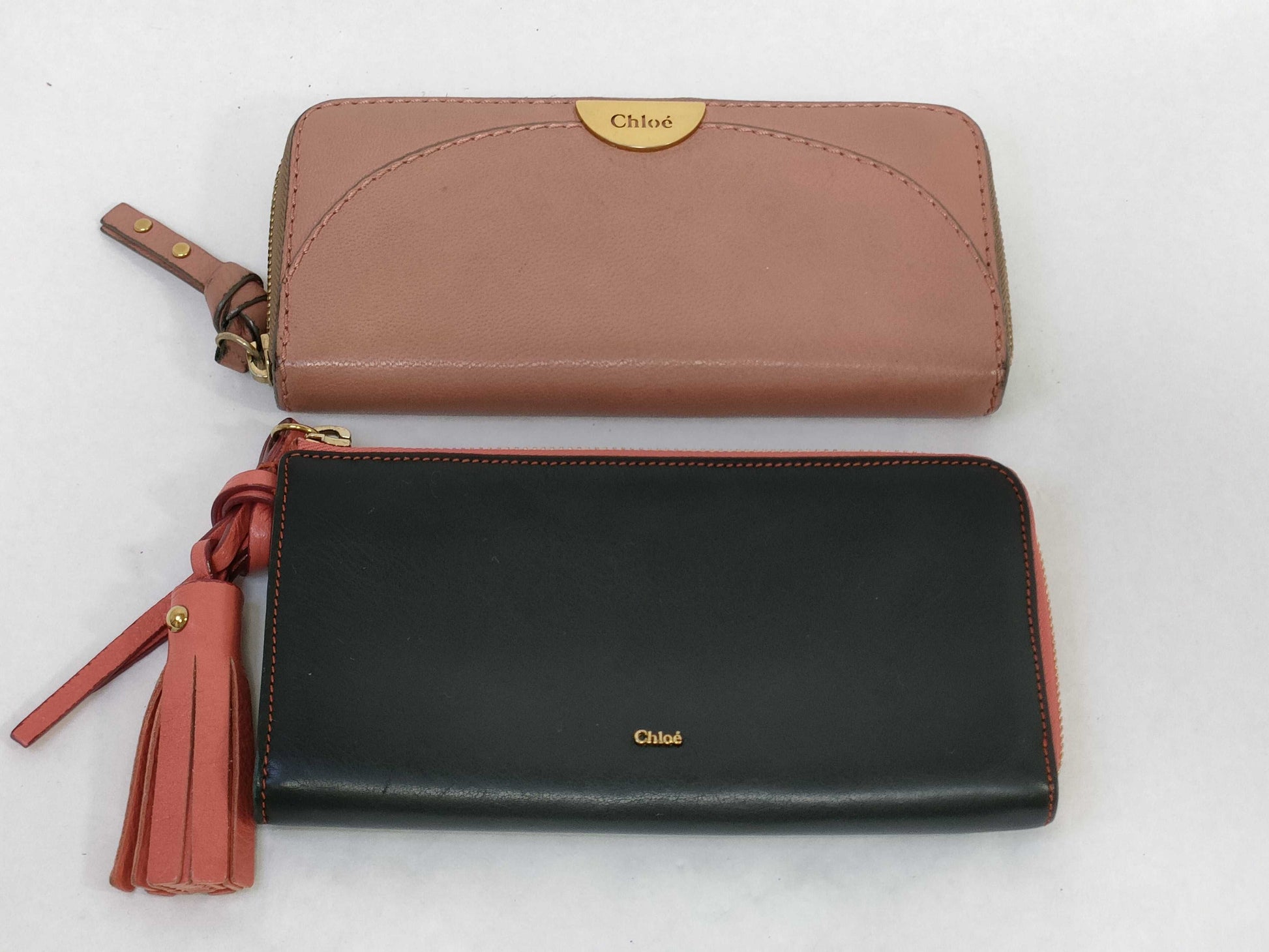 Chloe Fringe L-Shaped/Round Zipper Long Wallet 