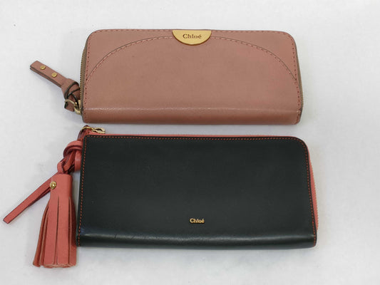 Chloe Fringe L-Shaped/Round Zipper Long Wallet 
