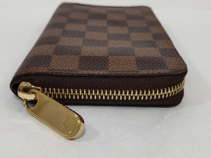 LOUIS VUITTON Damier Zippy Wallet Compact Wallet