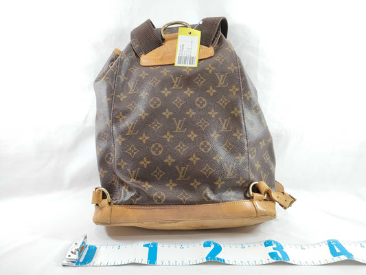 LOUIS VUITTON Monogram M51135 Montsouris GM Backpack