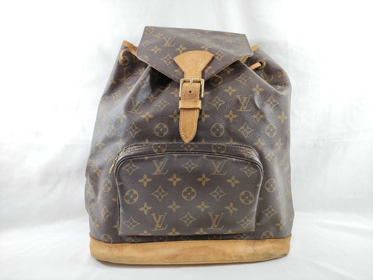 LOUIS VUITTON Monogram M51135 Montsouris GM Backpack