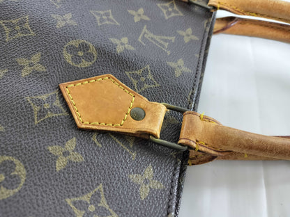 LOUIS VUITTON Monogram Sac Plat Tote Bag