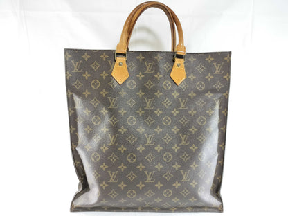 LOUIS VUITTON Monogram Sac Plat Tote Bag