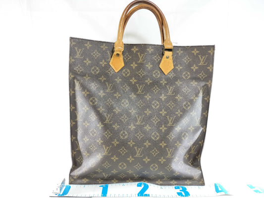 LOUIS VUITTON Monogram Sac Plat Tote Bag