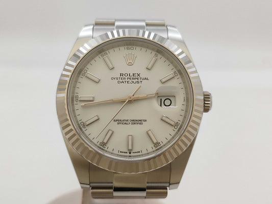 ROLEX 126334 10LP4588 White Dial Men's Watch