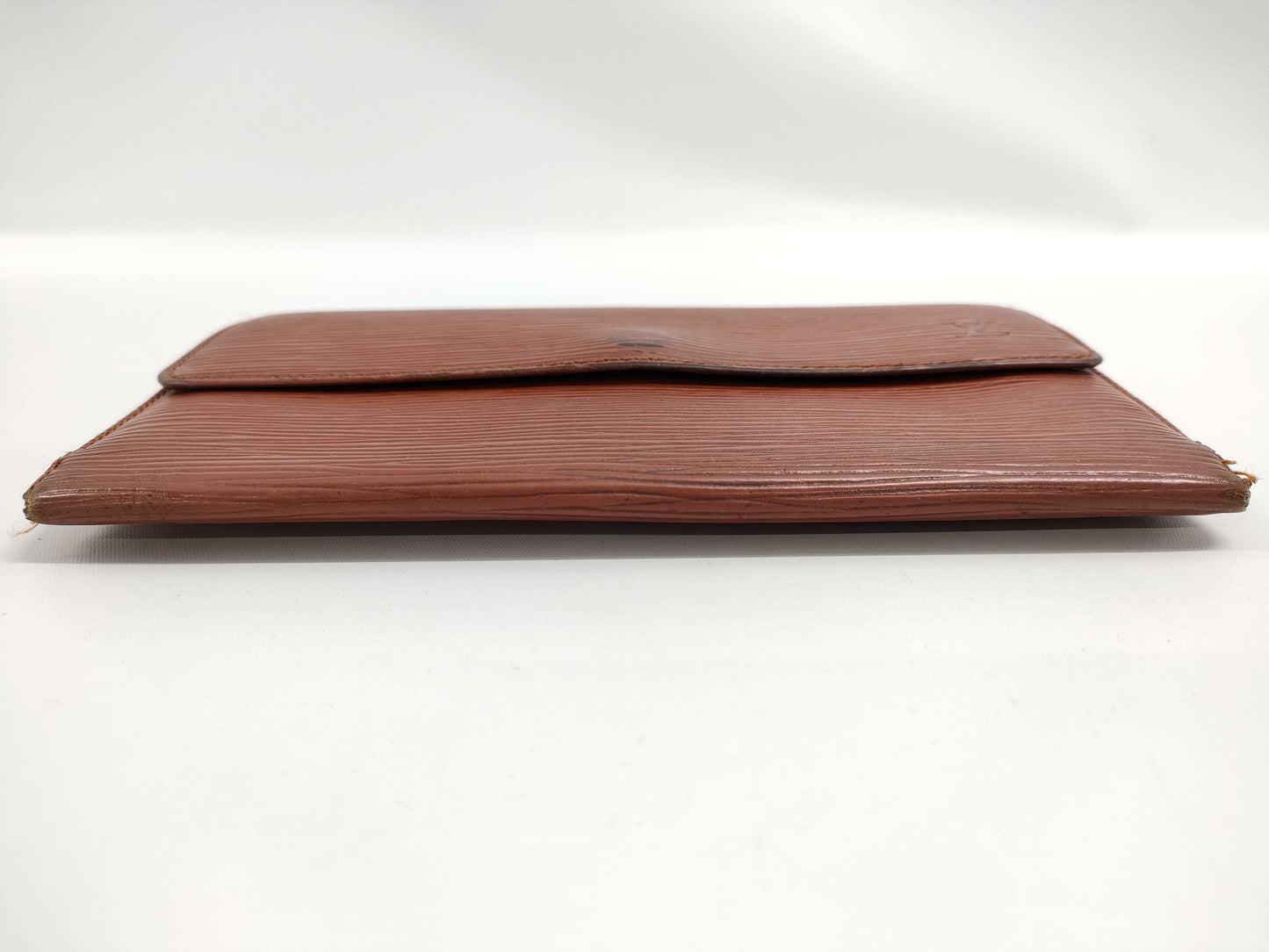 LOUIS VUITTON Epi Portefeuille Sarah Reddish Brown Wallet