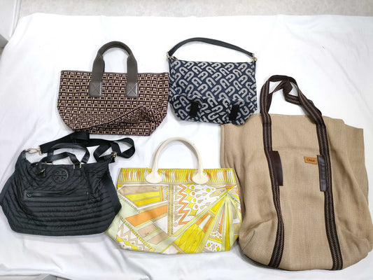 Tory Burch, Chloe, Furla, Bally, etc. Women's Bags *5 Handbags