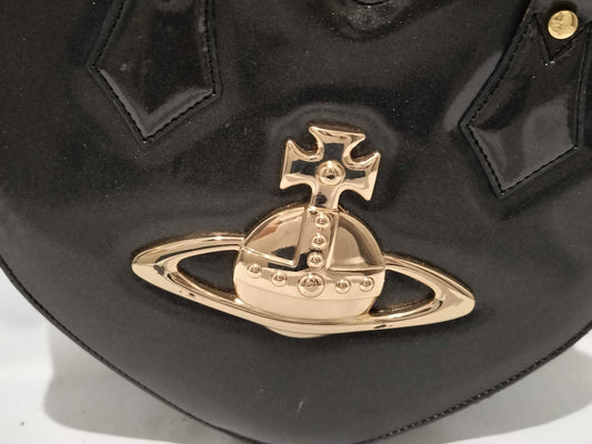  Vivienne Westwood Vivienne Westwood Enamel Heart Handbag Handbag