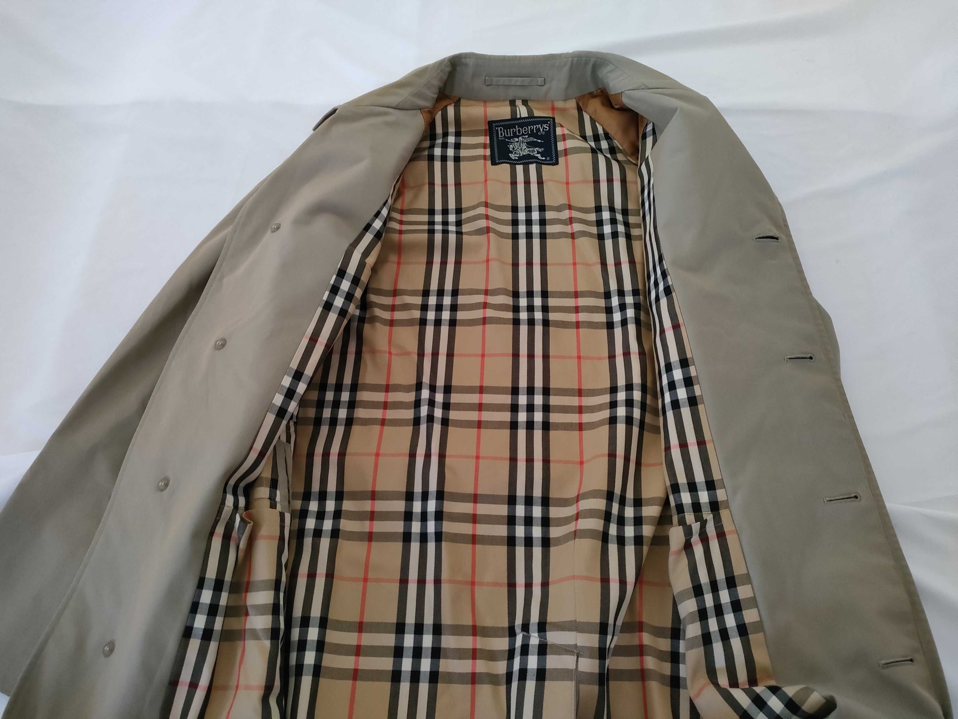 BURBERRY Long Trench Coat