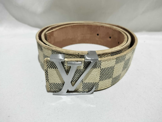 LOUIS VUITTON Damier Azur Centurion Belt