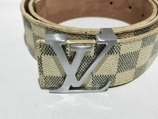 LOUIS VUITTON Damier Azur Centurion Belt