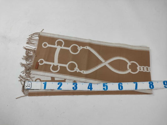 HERMES Scarf/Moor/Beige/2025 Scarf