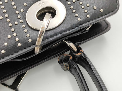 Dior Christian Dior Cannage Studs Handbag