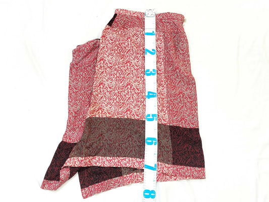 ISSEY MIYAKE all-over print skirt