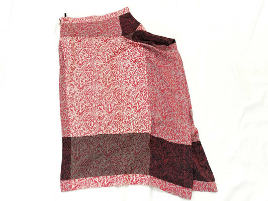 ISSEY MIYAKE all-over print skirt