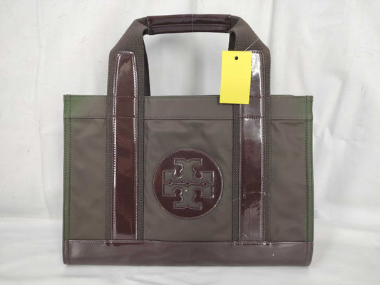 Tory Burch nylon and enamel handbag tote bag