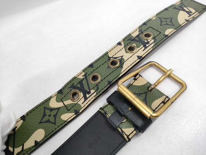LOUIS VUITTON M9646U Santur Monogramoflage 95 Belt