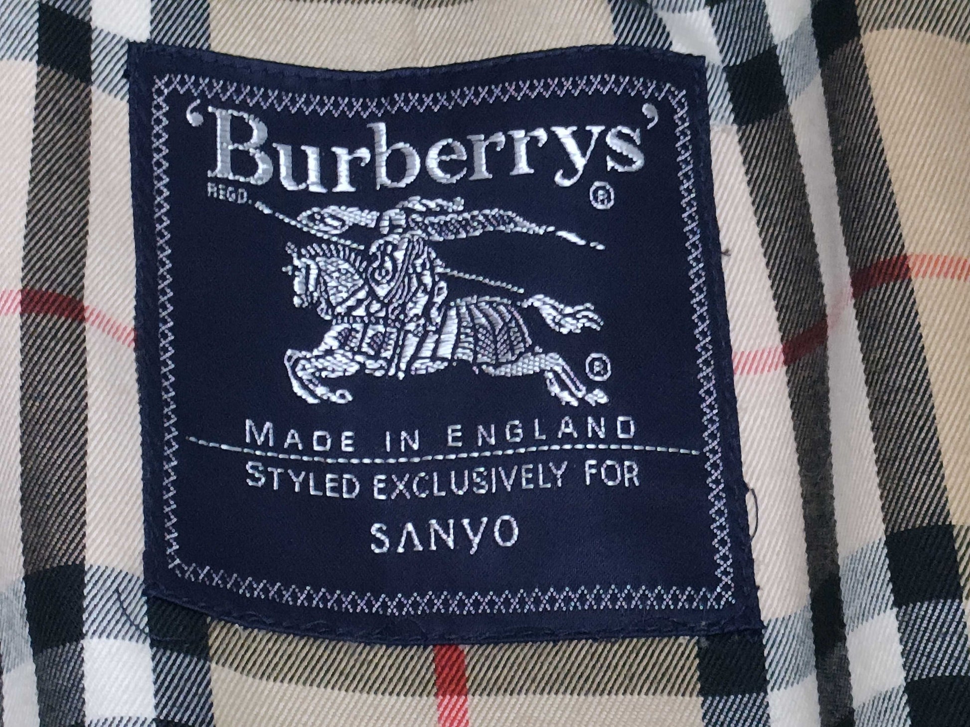 BURBERRY Trench Coat 100% Cotton Coat