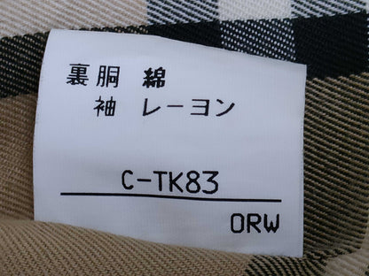BURBERRY Trench Coat 100% Cotton Coat
