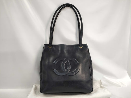 CHANEL Lambskin Coco Tote Bag