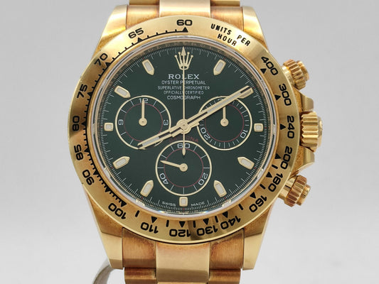 ROLEX 116508 999688J8 Green Dial Men's Watch