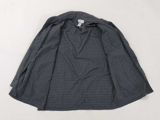Dior Pajama Shirt/2 Pockets/Checkered/Gray Tops