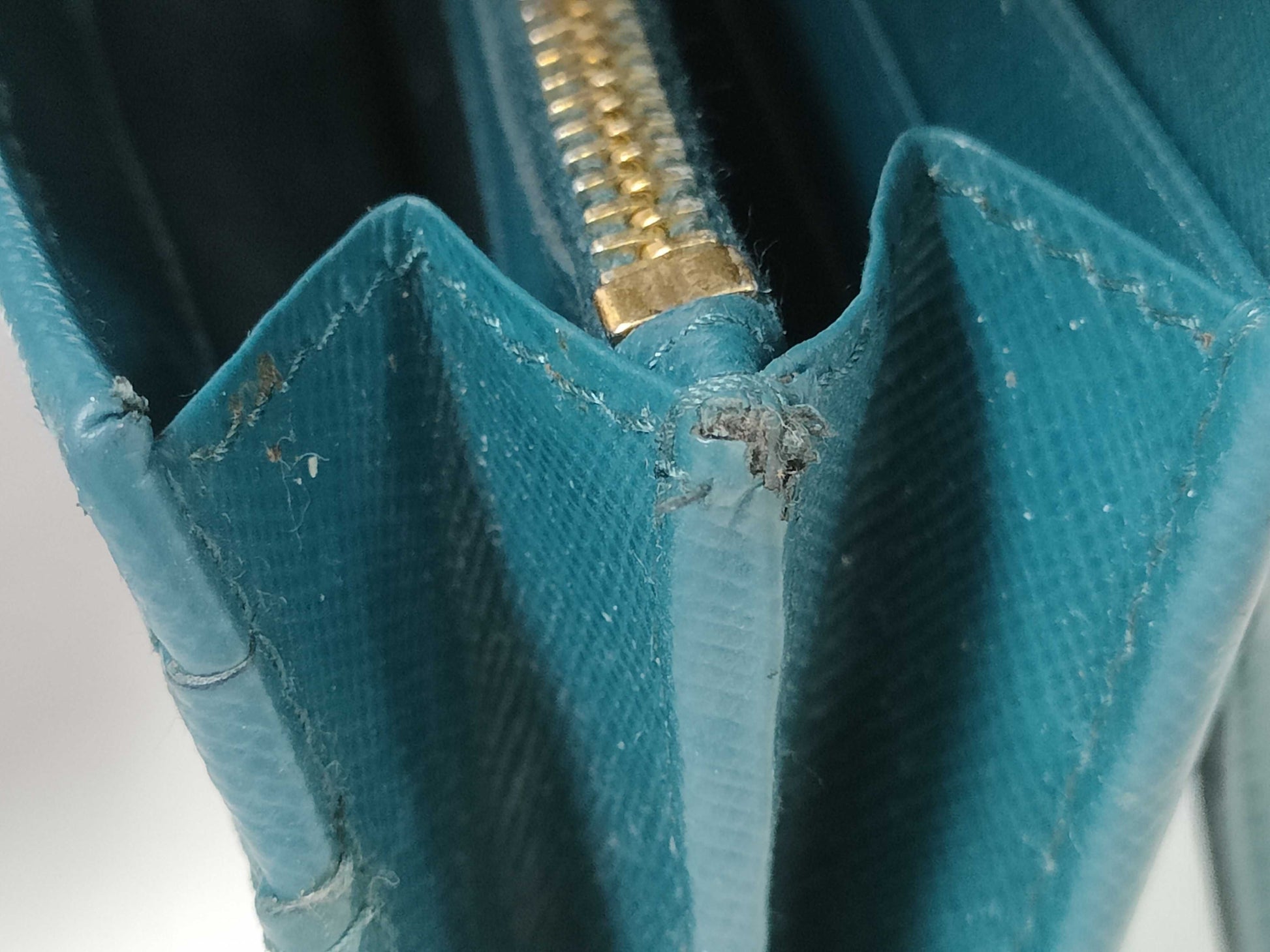 LOUIS VUITTON Monogram Zippy Prada Saffiano Long Wallet