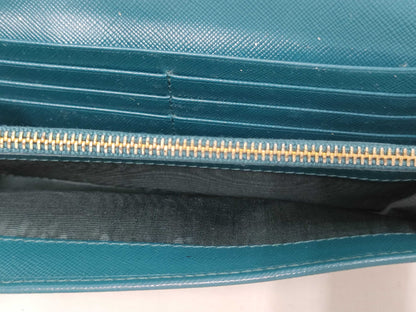 LOUIS VUITTON Monogram Zippy Prada Saffiano Long Wallet