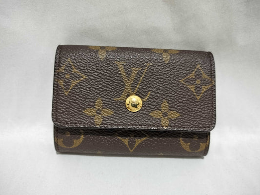 LOUIS VUITTON Monogram Coin Case Coin Case