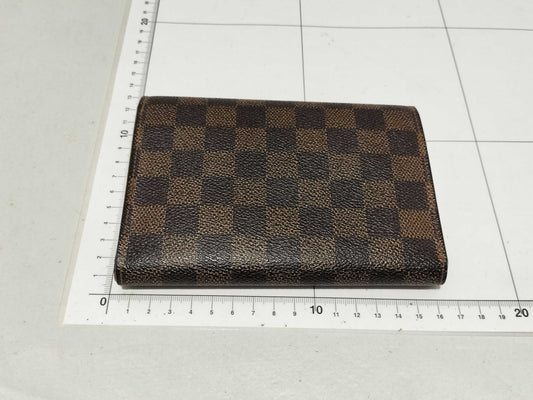 LOUIS VUITTON Damier N60017 Portefeuille Brazza Wallet