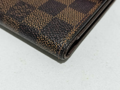 LOUIS VUITTON Damier N60017 Portefeuille Brazza Wallet