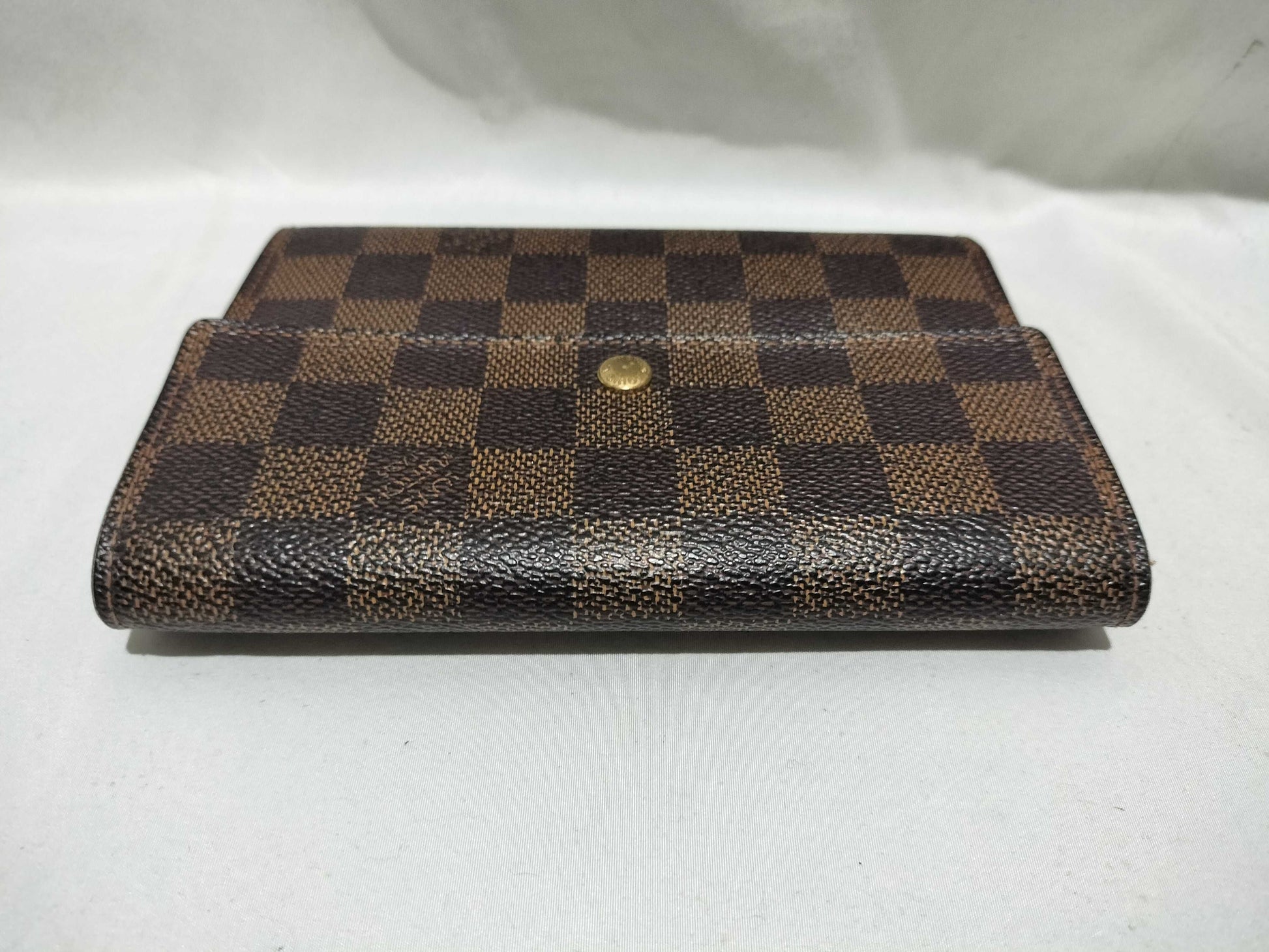LOUIS VUITTON Damier N60017 Portefeuille Brazza Wallet