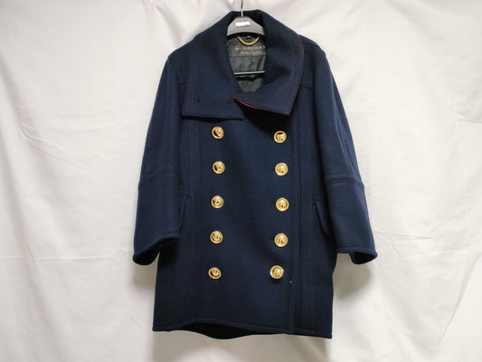 BURBERRY Coat Navy Coat