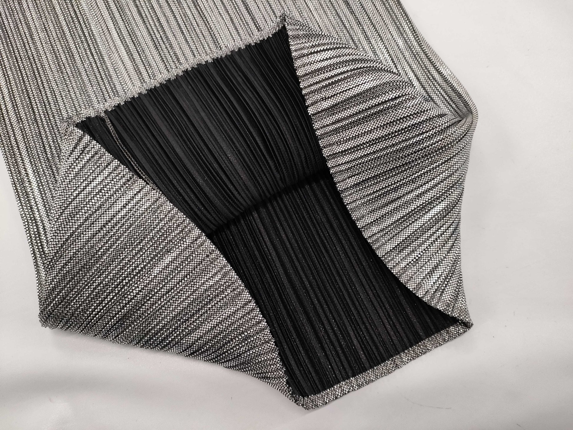 ISSEY MIYAKE Pleats Please Silver Skirt