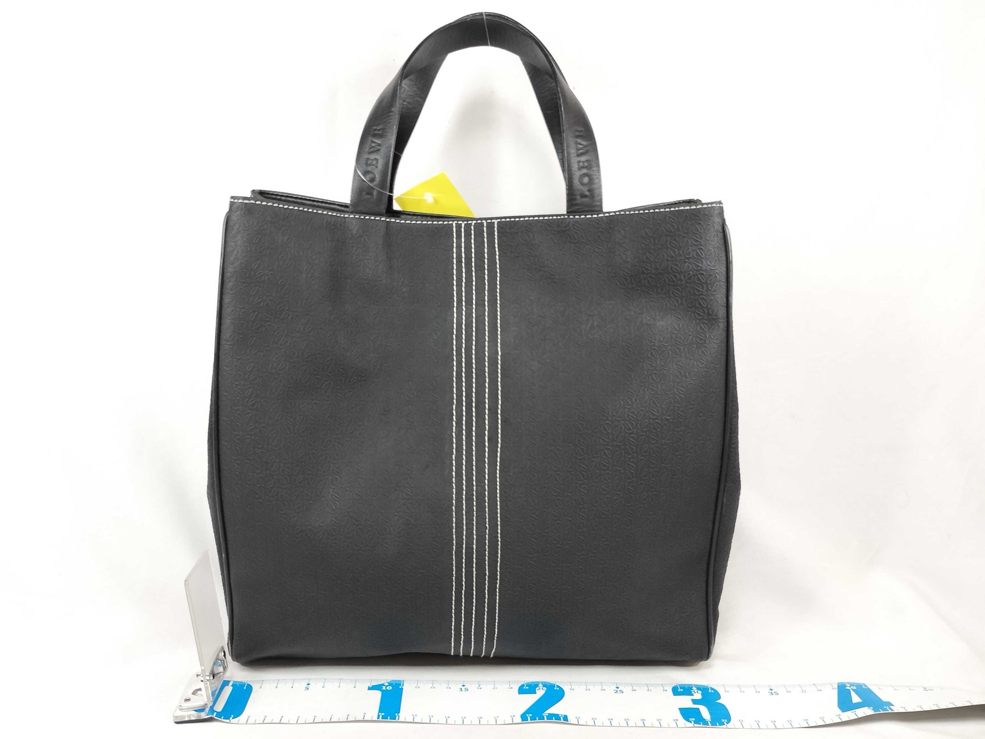 LOEWE Anagram PVC Leather Tote Bag