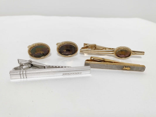BURBERRY Celine/Cufflinks/Tie Pin Tie Pin/Cufflinks