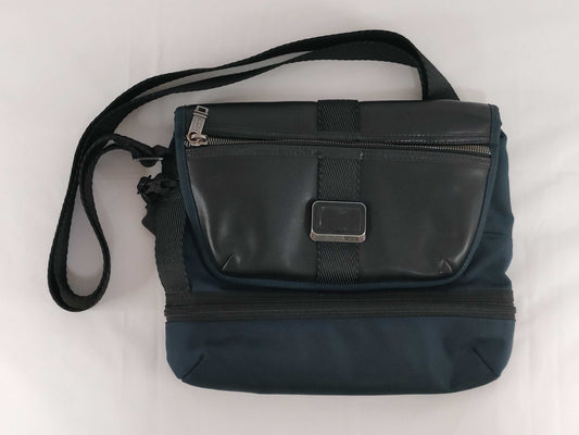 TUMI Canvas Shoulder Bag