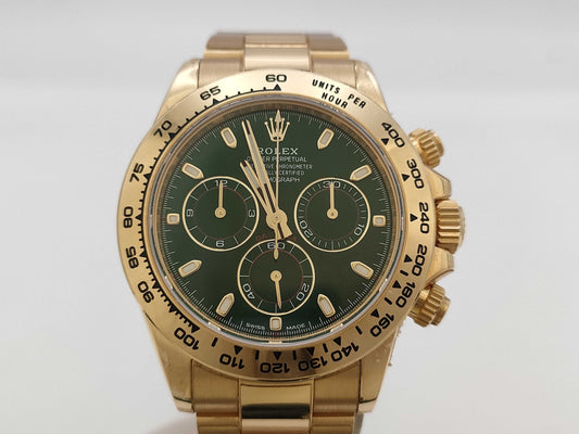 ROLEX 116508 016RY328 Green Dial Men's Watch