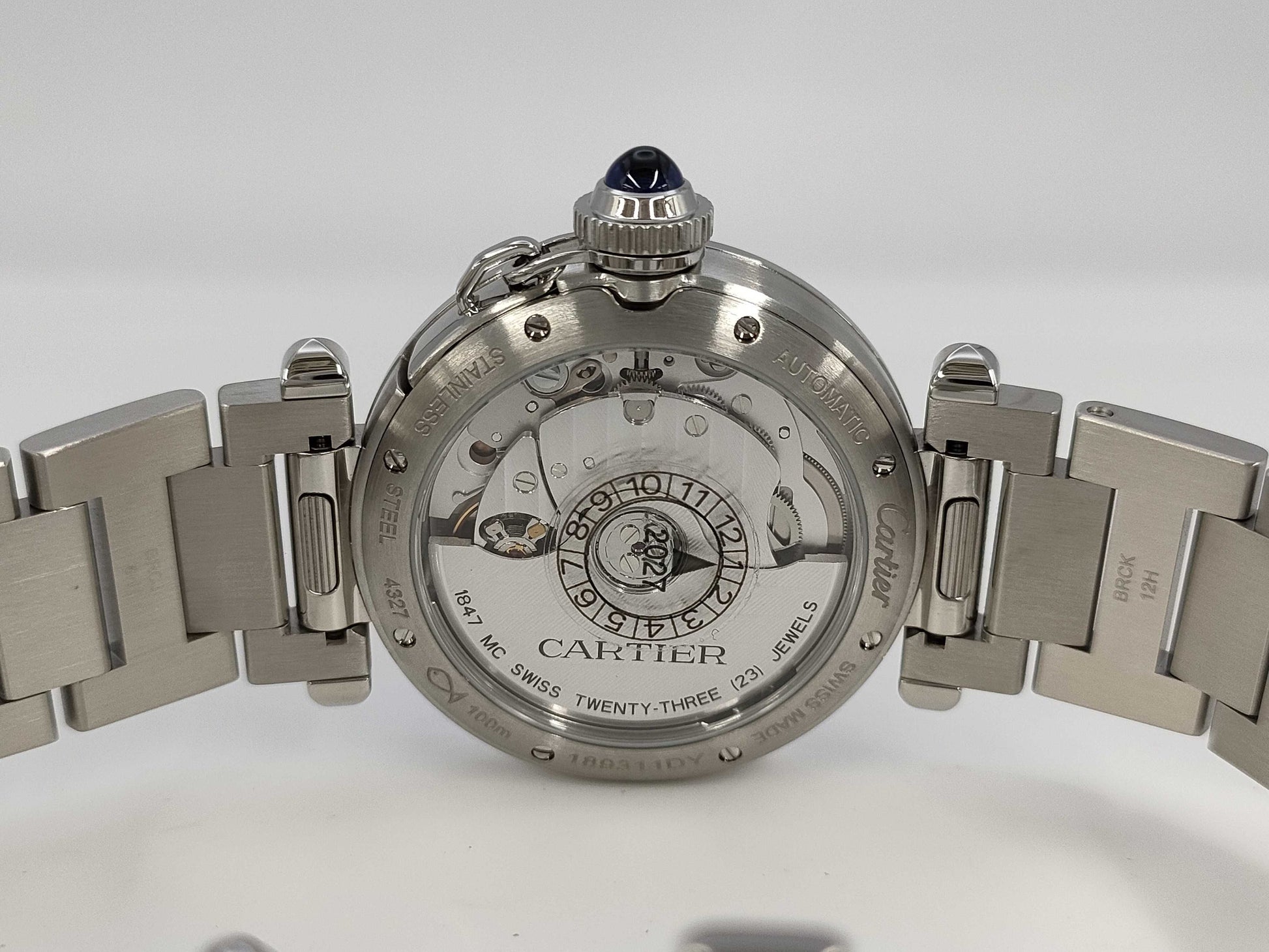 Cartier Pasha Pasha WSPA0041 4327189311DY Automatic Pink Dial Men's Watch