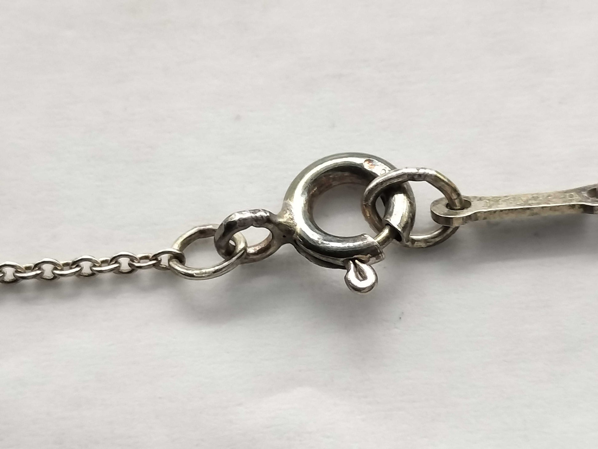 Tiffany & Co. Bean Necklace, SV925, 7.9g