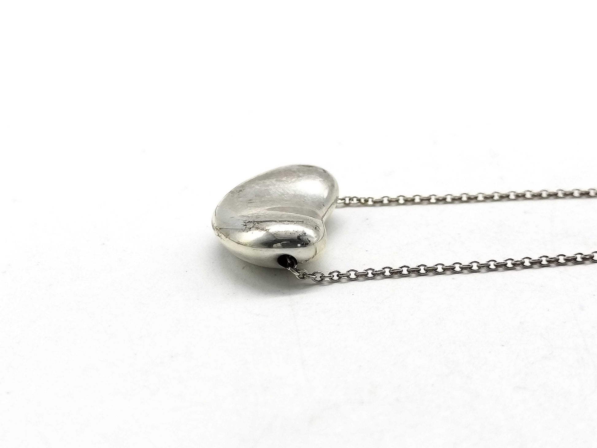 Tiffany & Co. Bean Necklace, SV925, 7.9g