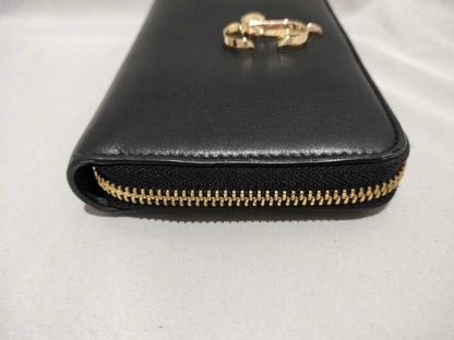JIMMY CHOO Round Zip Wallet