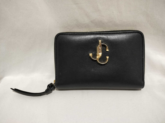 JIMMY CHOO Round Zip Wallet