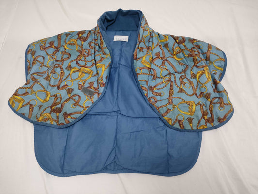 CELINE Down Cape Poncho